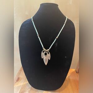 Lucky Brand Long Charm Necklace